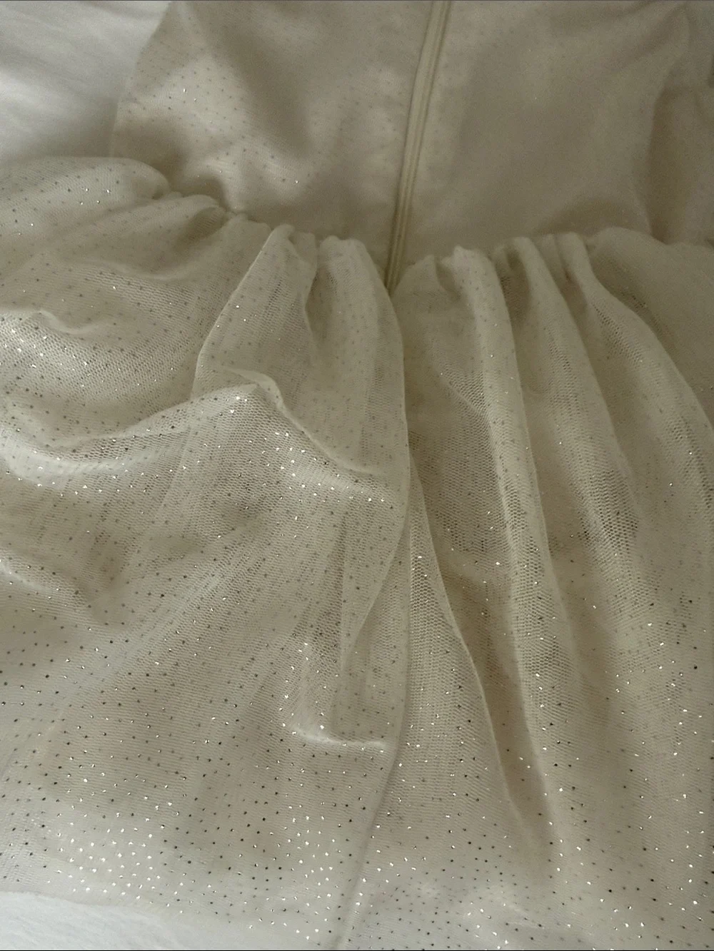 Zara Cream Tulle Ruffle Bodice dress size 18-24 months and Cat & Jack 12 months